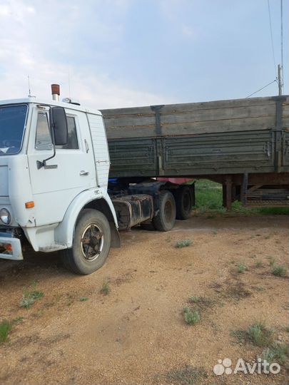 КАМАЗ 5410 с полуприцепом, 1992