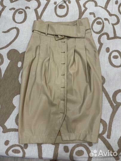 Кожаная юбка love republic