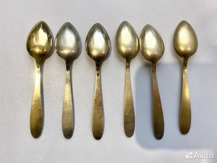 Ложка серебро эмаль СССР