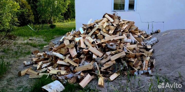 Дрова Березовые в наличии в Выборге