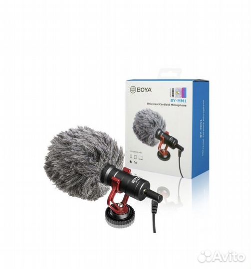 Микрофон петличный Boya BY-мm1 / Петличка