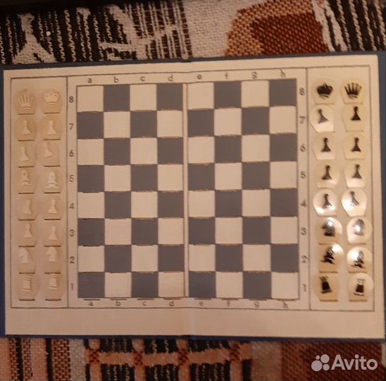 Шахматы СССР. Деревянные и шахматы-книжка