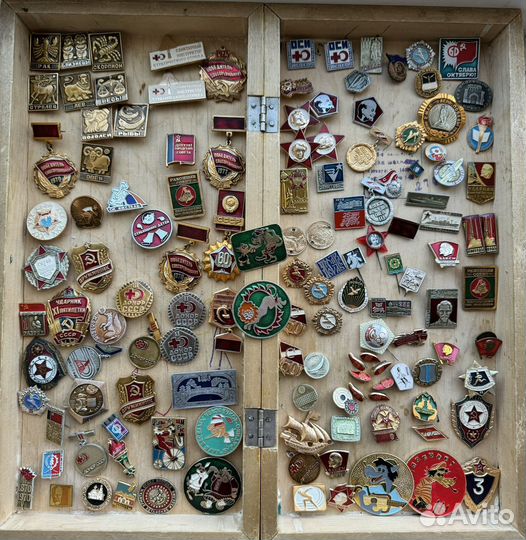 Значки СССР бронь