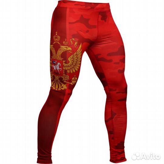 Леггинсы детские Alfa Brend Camo красные (6 лет)