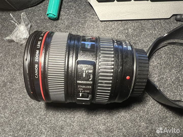 Объектив Canon ef 24-105 mm f/4 IS usm