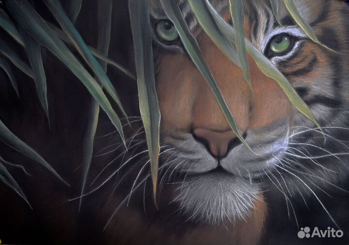 Рисунок пастелью 