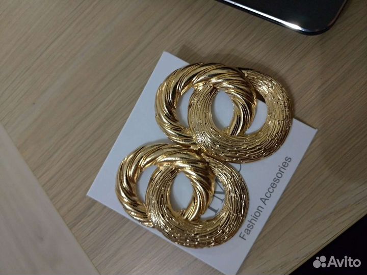Серёжки 2 пары