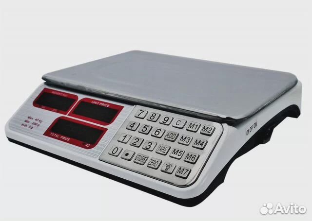 Весы торговые электронные настольные до 40 кг