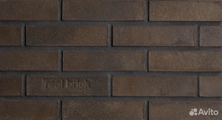 Фасадная плитка Real Brick Умбра