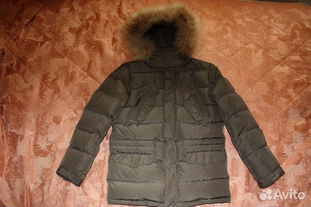 Пуховик для мальчика, 140 разм