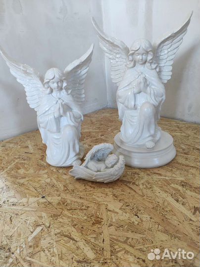 Ангел,ангелочек, скульптура, памятник, декор сада