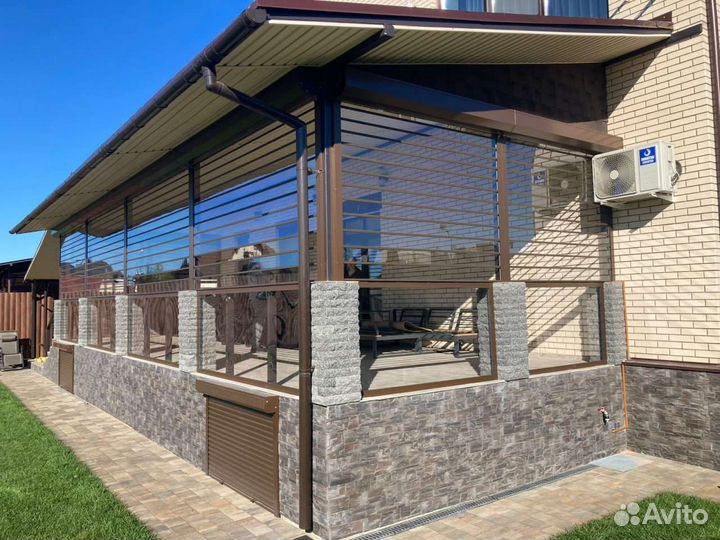 Прозрачные рольставни для дома и дачи