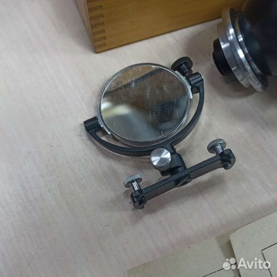 Насадка бинокулярная. ау-12. Микроскоп (сзр)