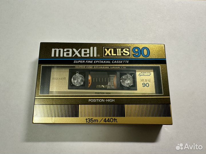 Аудиокассета maxell XL IIS-90