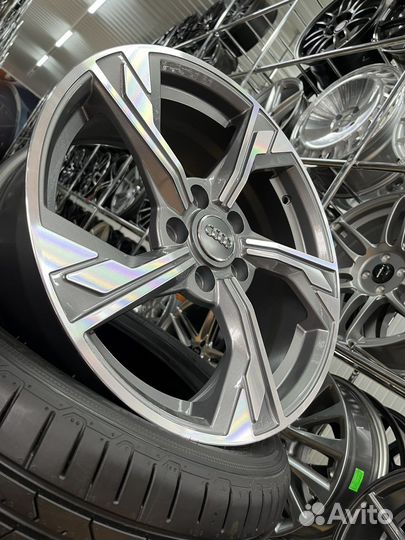 Диски литые R17 5*112 Audi вертушки