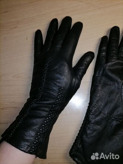 Перчатки натуральная кожа 7 размер