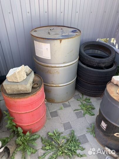 Бочка металлическая 200л 60 л