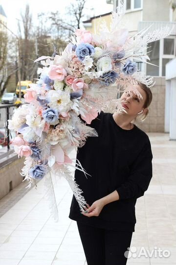 Свадебный декор. Цветы для свадьбной арки