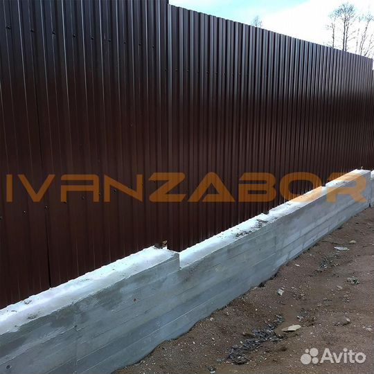 Забор на 8 соток в Тейково