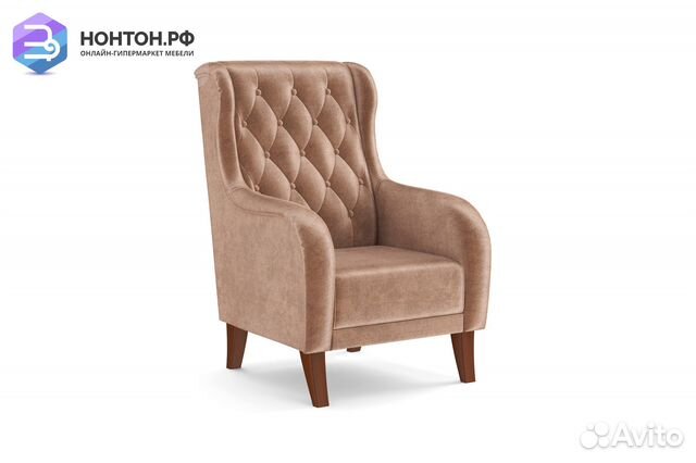 Кресло Амарант светло-коричневое