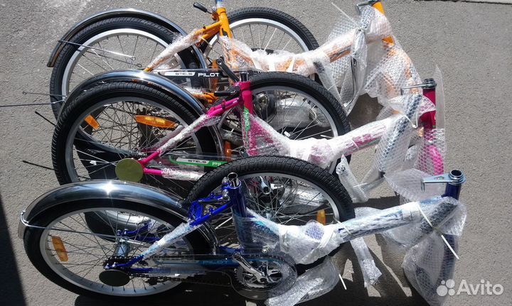 Велосипед складной новый в коробке stels