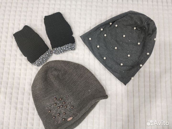 Шапки и перчатки женские