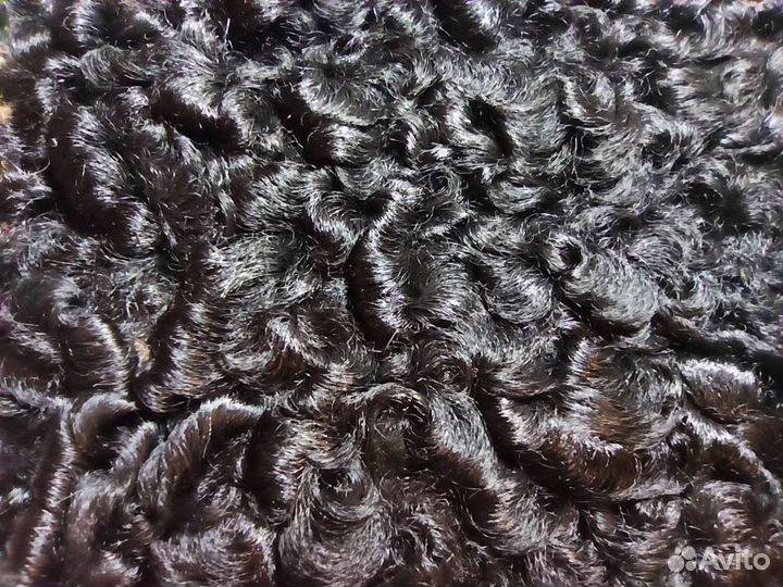 Меховой воротник каракуль