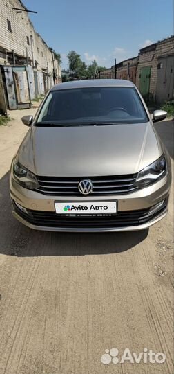 Volkswagen Polo 1.6 AT, 2018, 86 638 км