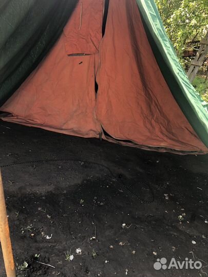 Брезентовая палатка СССР