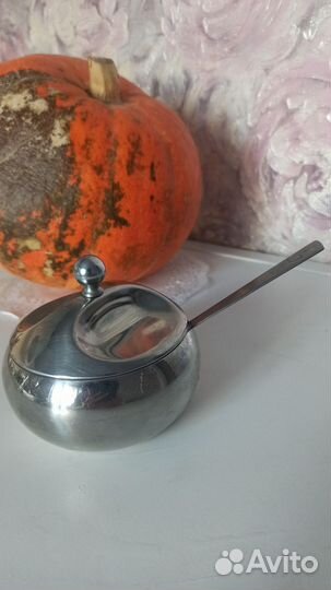 Сахарница из нержавеющей стали