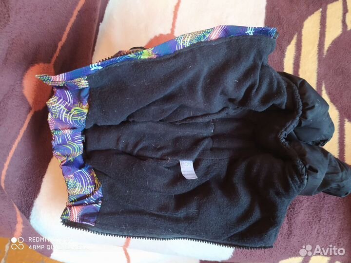 Комбинезон зимний и кофточка все б/у для собак