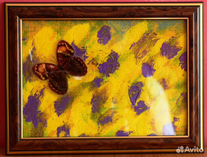 Бабочки. размер 16,5*21.5-картины