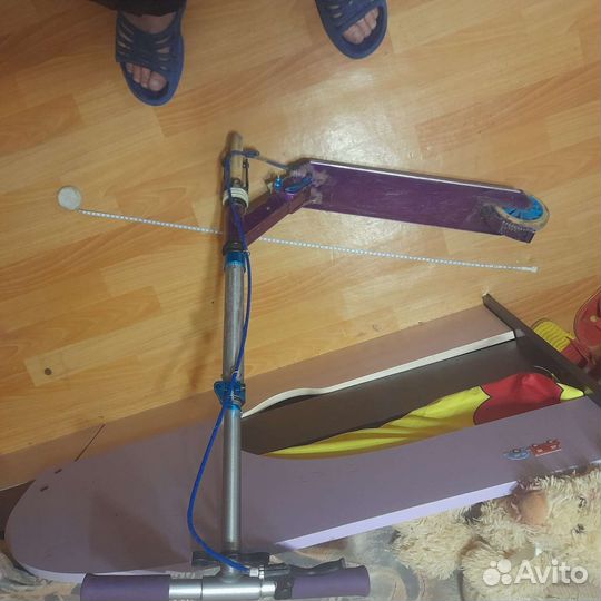 Самокат oxelo до 100 кг.б/у