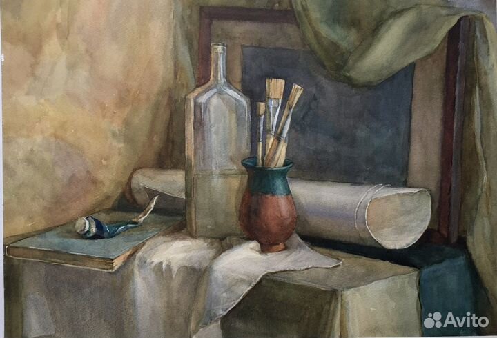 Акварель натюрморт