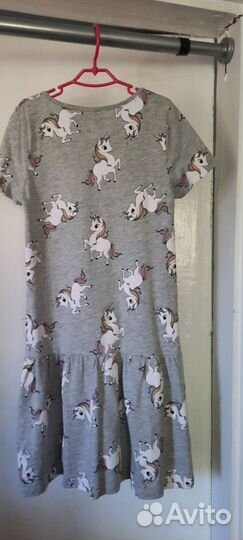 Два летних платья для девочки, р.140