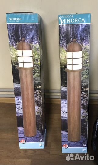 Уличный напольный светильник minorca