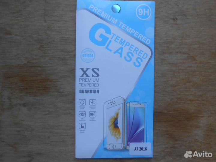 Защитное стекло для samsung A7 Q Touch