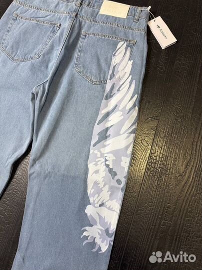 Джинсы Lacoste с крокодилом