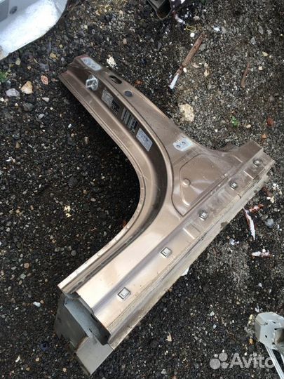 Порог левый Hyundai Santa Fe DM G4KE 2014