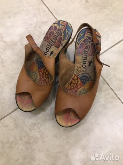 Туфли басаножки 40