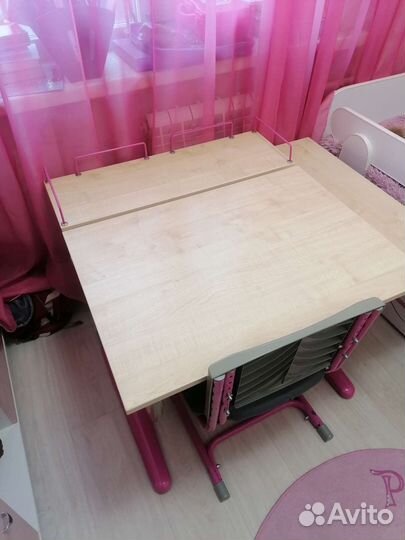 Растущая парта и стул дэми