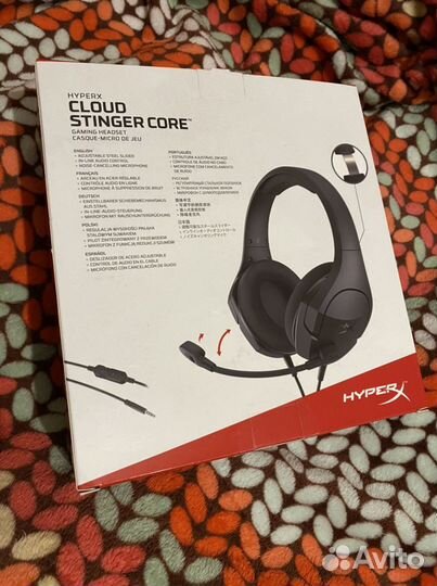 Игровые наушники hyperx cloud stinger core