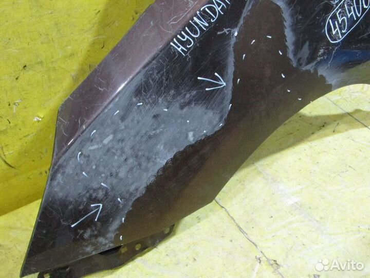 Крыло переднее левое Hyundai IX35 10-16г 45406