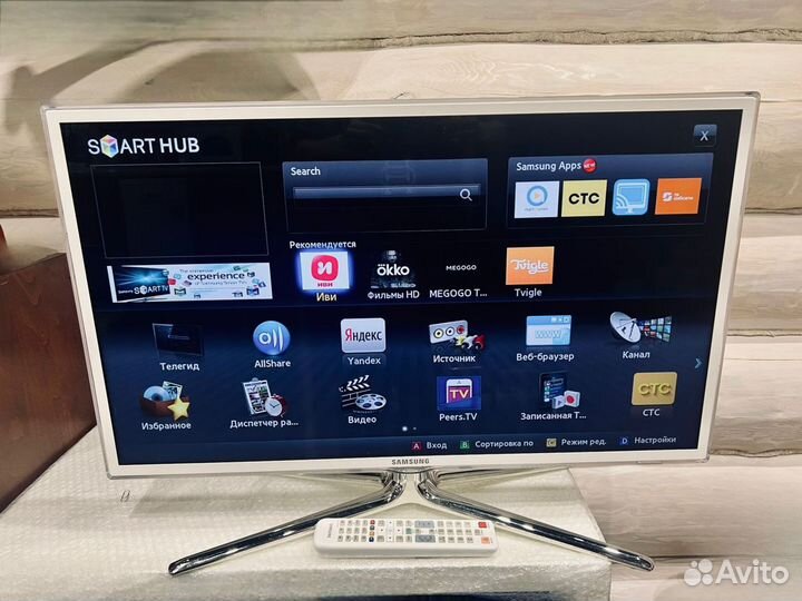 Телевизор Samsung ue32d6510ws 3D SMART Hub