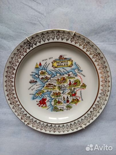 Тарелка настенная, Северный Уэльс
