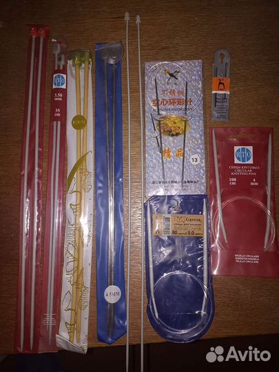 Спицы для вязания (пакетом)