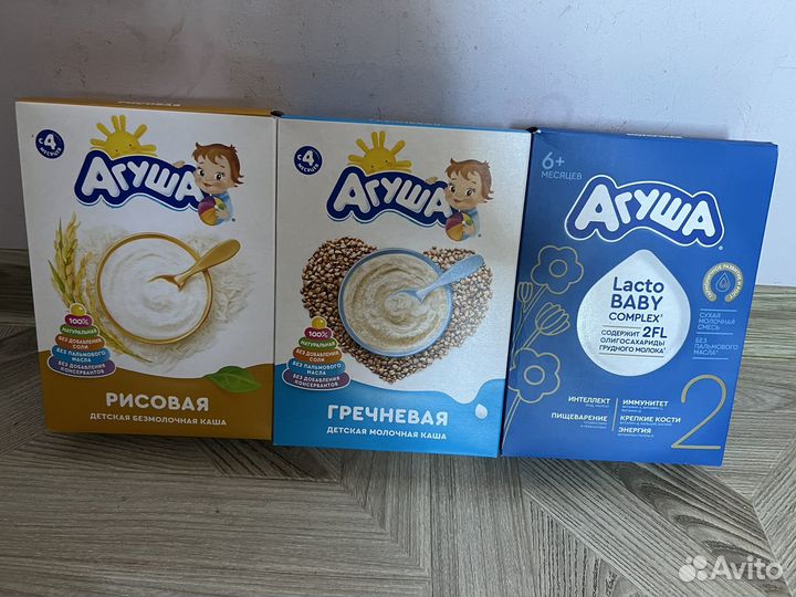 Детское питание Агуша