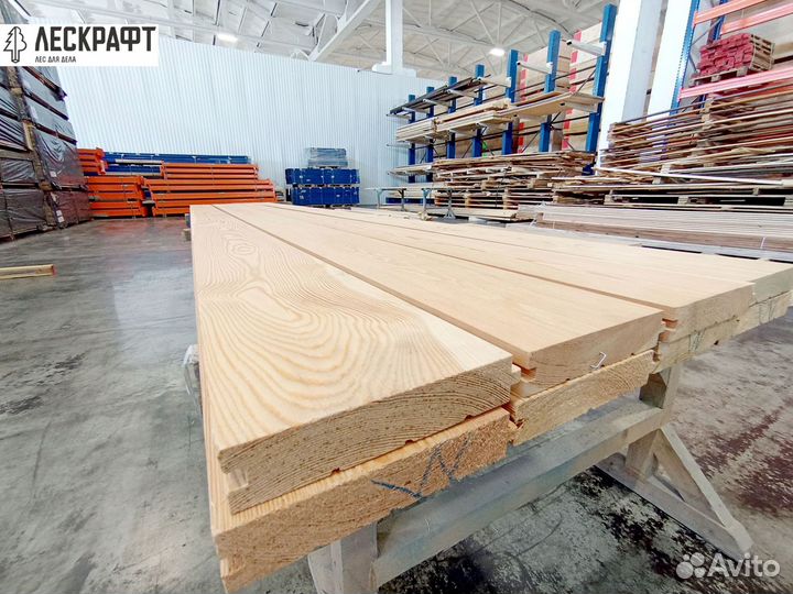 Доска пола 27*141*4000 мм сорт Экстра лиственница