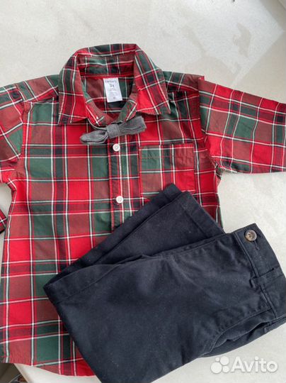 Рубашка, брюки и бабочка/костюм 98 Next