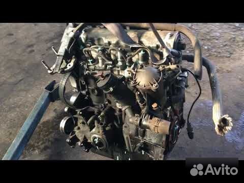 Двигатель контрактный б/у Citroen Berlingo 1.9D